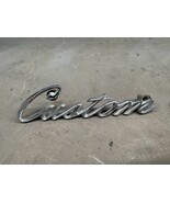 1969 1970 Ford Custom Pickup Truck Bed Side Quarter Panel 1/4 Emblem Scr... - $605.88 MXN