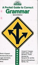 A Pocket Guide to Correct Grammar (Barron&#39;s Educational Series) [Paperback] Vinc - £3.91 GBP