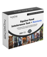 horseChek - intolerance testing, over 180 items tested - $139.00