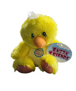 Fuzzy Friends Yellow Duck W/Embroidered Egg Plush Stuffed Animal Toy 7 I... - $24.28 CAD