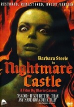 Nightmare Castle (DVD, 2009, Restored / Remastered / Uncut Version) NEW - $20.32