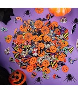 Halloween Buttons Set Wood 2 Hole Jewelry Making Craft Supplies Bulk 200pcs - $18.80