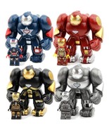  Incredible Super Hero iron men action figures Bricks toy&#39;s for boys 8 p... - £11.70 GBP