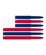 American Flag Bullet Casing Flag 5&quot; long | Decal Vinyl Sticker | Cars Tr... - £3.91 GBP