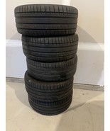 5x Audi A6 Rim Wheel Silver Tire 245/45 ZR 17 Continental Extreme Contac... - €497,93 EUR