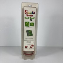 Sizzix Sizzlits Boxed Brush Alphabet Die Cut Set 35 + Storage Case NOS 38-9682 - $37.61
