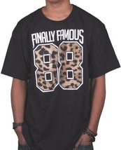 Finally Famous Mens Black 88 Big Sean Detroit City T-Shirt - £10.12 GBP