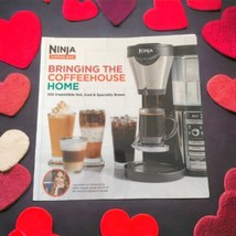 Ninja Coffee Bar Recipe Book Sofia Vergara NEW Bringing The Coffeehouse Home - £11.60 GBP
