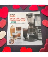 Ninja Coffee Bar Recipe Book Sofia Vergara NEW Bringing The Coffeehouse ... - £11.66 GBP