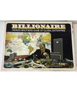 Parker Brothers BILLIONAIRE Game of Global Enterprise Vintage Board Game - €25,66 EUR