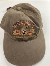 Mac &amp; Jack&#39;s Brewing Company Hat Adjustable Embroidered Logo - £10.54 GBP