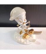 LENOX Porcelain Figurine TWEETY SKIING Looney Tunes Tweety Bird 842680 - $39.39 CAD