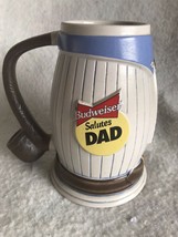 Budweiser 1996 Father’s Day Beer Stein CS298 This Bud’s For You Dad Mug ... - £19.89 GBP