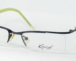 KAOS 114 C2 NERO / VERDE LIME OCCHIALI MONTATURA 51-18-135mm Germania - $66.33