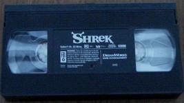 Gently Used VHS Video, Shrek, 2001, Michael Meyers, Cameron Diaz, VGC - $4.94