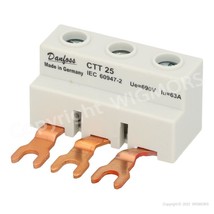 Blok zaciskowy Danfoss do CTT 25 max. 16mm2   047B3076 - $22.14