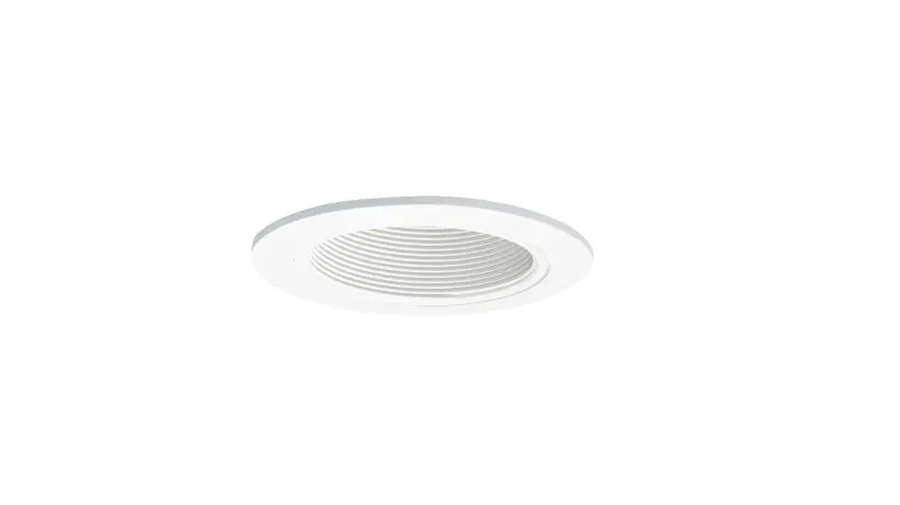 Halo 993 Series 4 in. with Baffle White Recessed Ceiling Light Fixture Trim - $13.85