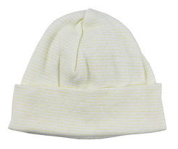 Unisex 100% Cotton Stripped Baby Cap One Size - £7.34 GBP