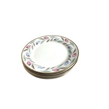 Nautilus Eggshell G5N5 Lot of 3 Dinner Plate Multicolor Floral Rim - $22.76