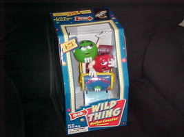 M&amp;M&#39;s Wild Thing Roller Coaster Candy Dispenser With Box and Candy - £15.85 GBP