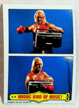 1985 Topps WWF Wrong Kind Of Music! Wrestling Card #56 - Near Mint - £18.33 GBP