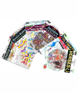 Lot 6 Adult Teen Coloring Books Leaves Music Color Number Horses Decorat... - $19.30