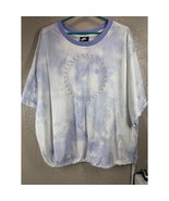 Nike Women&#39;s Crop Top Sportswear Icon Clash Mesh Shirt Lavender Size Plu... - $34.97 CAD