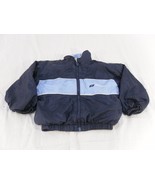 REEBOK BLUE BOYS FULL ZIP COLD WEATHER WINDBREAKER JACKET YOUTH SIZE 24M - $245.20 MXN