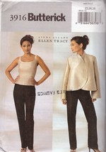 Butterick Sewing Pattern 3916 Misses Womens Jacket Top Pants Size 12 14 16 New - £8.00 GBP