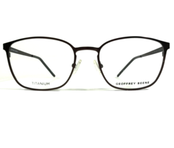 Geoffrey Beene G427 BRN Eyeglasses Frames Brown Square Full Rim 52-18-140 - £22.22 GBP