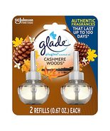 Glade PlugIns Refills Air Freshener Scented Oils, Cashmere Woods - 1.34 ... - £12.53 GBP