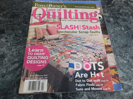 Love of Quilting January February 2007 Magazine Desert Stars - $2.99