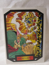 1987 Marvel Comics Colossal Conflicts Trading Card #46: Mandarin - $6.00