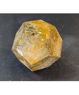 Jasper Quartz Carved Geometric Dodecahedron with 12 Faces Large - $83.45 CAD