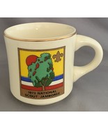 Boy Scout Coffee Mug 1973 National Jamboree BSA Vintage Cup  - $8.14 CAD