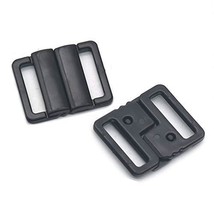 Fujiyuan 5 Pairs 20mm Plastic Bikini Clips Fixed Snap Hook Bra Strap Fas... - $4.50