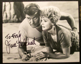 JUNE LOCKHART &amp; GUY WILLIAMS (LOST IN SPACE) 2-HAND SIGN AUTOGRAPH PHOTO... - £295.92 GBP