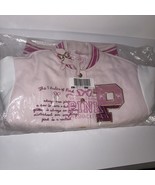 Brand New PINK x LoveShackFancy Reissued Boyfriend Varsity Jacket Size X... - €509,81 EUR