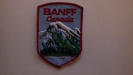 Vintage Banff Canada Travel Patch - £25.76 GBP