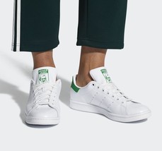 ADIDAS Originals Mens Stan Smith Sneakers Solid White Size US 6 FX5522 - £50.51 GBP