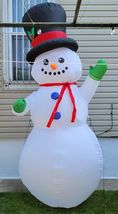 *W3) Large 9ft Holiday Inflatable Outdoor Christmas Decoration Snowman - $49.49