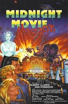 1988’s MIDNIGHT MOVIE MASSACRE rare limited edition rolled 27x41 O/S poster - $1,525.77 MXN