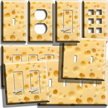 Fresh Swiss Cheese Holes Light Switch Outlet Wall Plate Kitchen Restaurant Decor - $16.73+