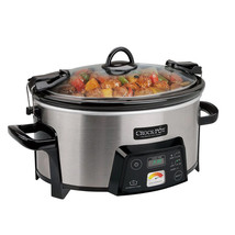 MEGA-SCCPCTS605S Crock Pot 6Qt  Cook and Carry Programmable Slow Cooker in St... - £104.71 GBP