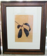 Dan Sayles Leaves Giclee Signed 2003 Matted and Framed Behind Glass 1 of... - £185.90 GBP