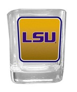 LSU Tigers Shot Glass Square NCAA College Souvenir Fan Gear Team Logo - $56.04 CAD