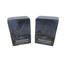 BCW 3X4 Toploader (2) Sports Gaming 20pt Card Holder 12 Mil Standard (25... - $12.35