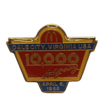 McDonald’s Dale City Virginia Fast Food Restaurant Enamel Lapel Hat Pin - £7.83 GBP