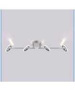 LED Spot Light Bar Chrome Effect Light Clear Crystal Glass 33.7” Wide 40... - €42,83 EUR LED Spot Light Bar Chrome Effect Light Clear Crystal Glass 33.7” Wide 40... - €42,83 EUR