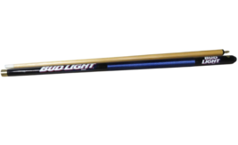 BUD Light Two Piece Logo Beer Pool Cue Stick 57&quot; 19.5oz Vintage 1998 - NEW - $55.54 CAD